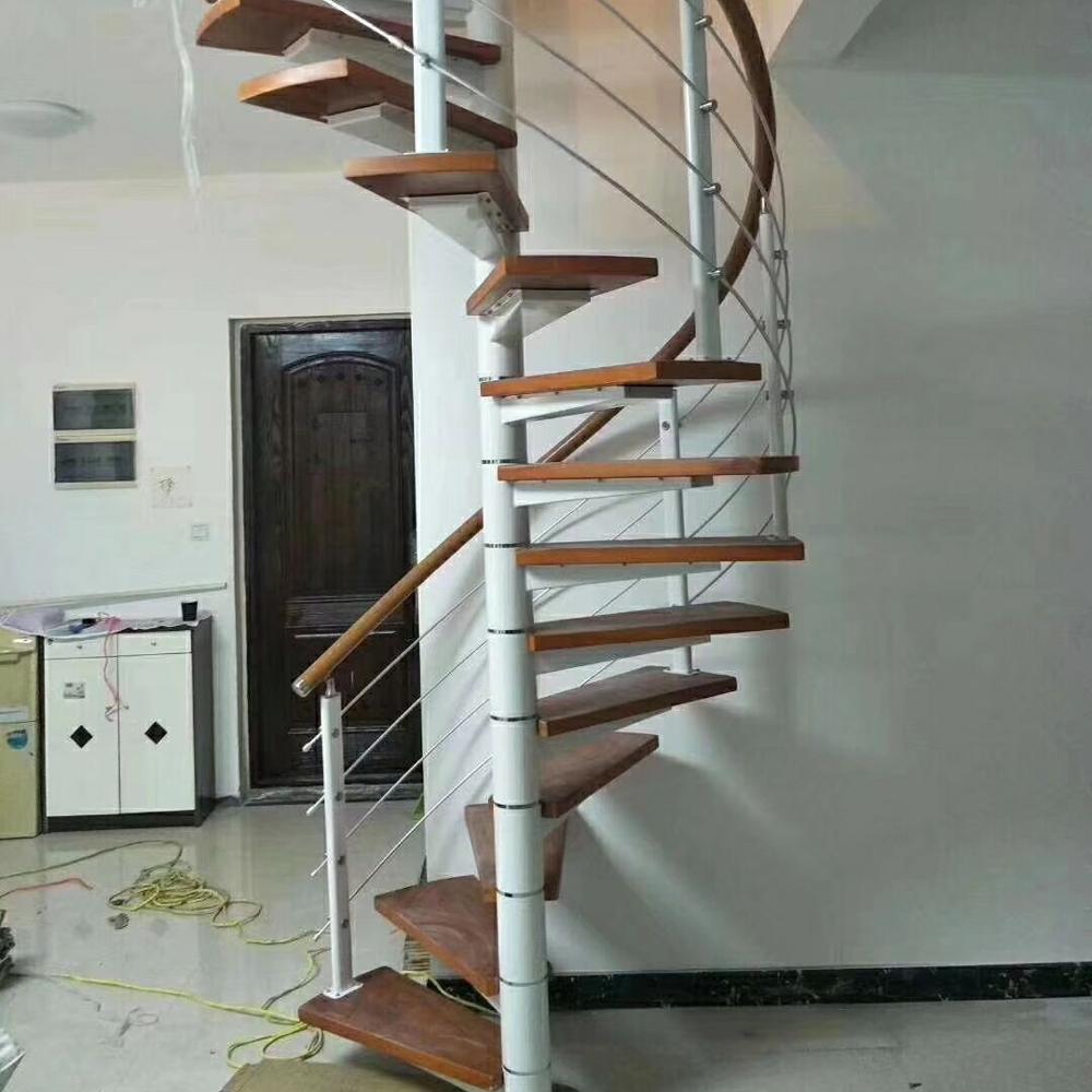 straight spiral stairs 