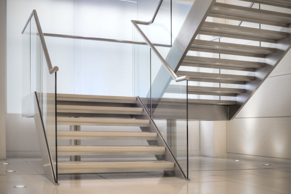 Structural Steel Stairs 