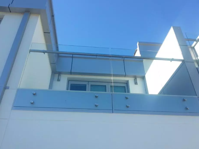 316 stainless steel glass standoff hardware for railing system 