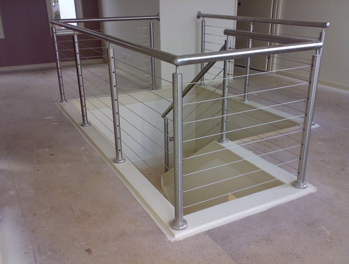 stainless steel wire raiing cable balustrade tension wire rails 