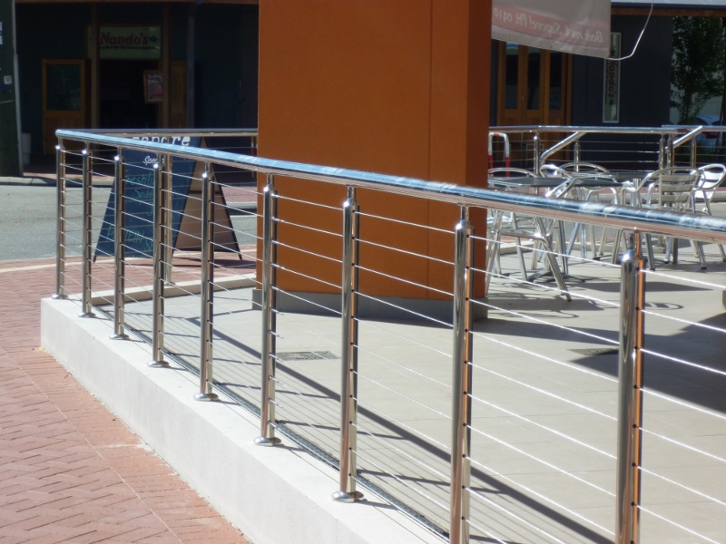 stainless steel balustrade cable railing